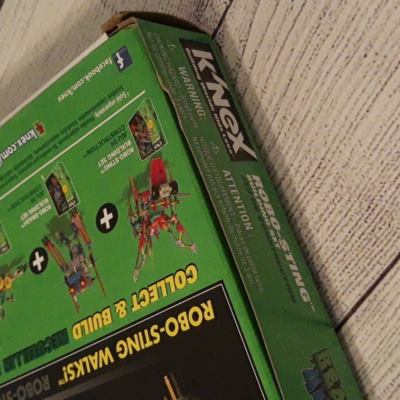 K'NEX BEASTS ALIVE Motorized Building Sets - Robo-Sting, Bronto Knex COMPLETE - Picture 8 of 16